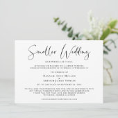 Kleinere bruidsschatter aankondiging (Staand voorkant)