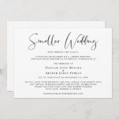 Kleinere bruidsschatter aankondiging (Voorkant / Achterkant)