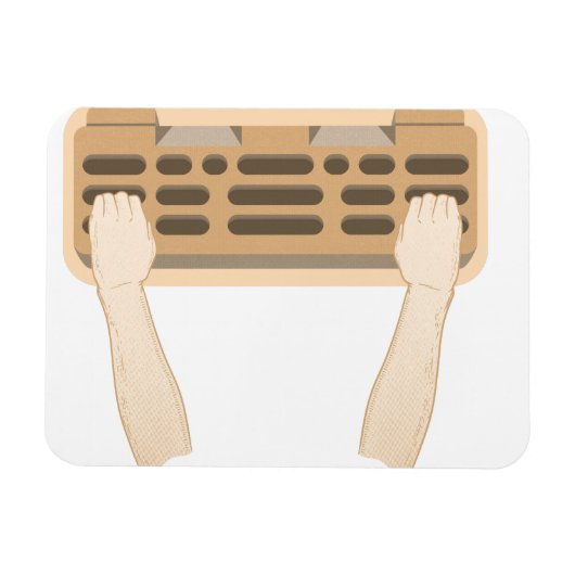 kleinere hangplank magneet (Horizontaal)