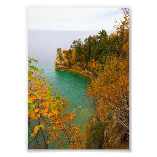 Kleinere kasteel Michigan Foto Afdruk (Voorkant)