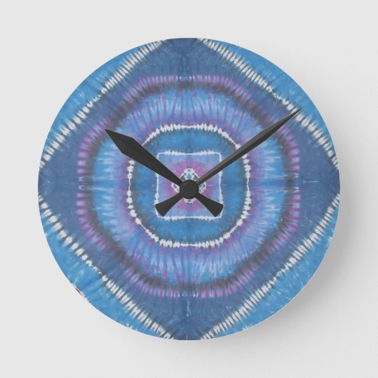 Kleinere lichtbandkleurstof ronde klok (Voorkant)