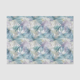 Kleinere Print Pastel Palm Leaf patroon Tissuepapier