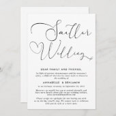 Kleinere Trouw | Aankondiging dat we de boel verkl (Voorkant / Achterkant)