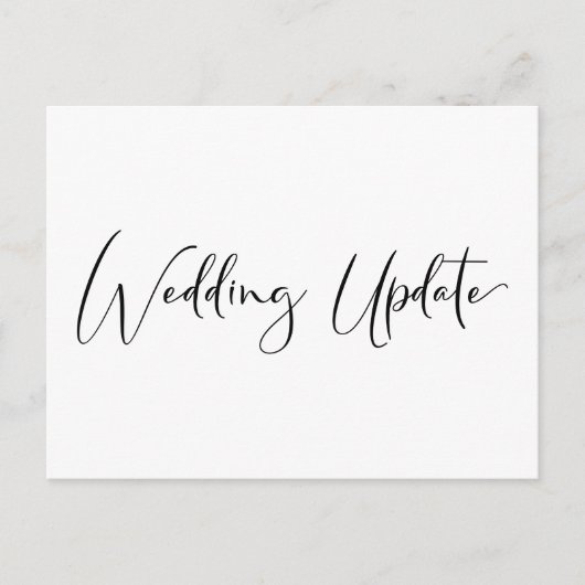 Kleinere Verminderde Update van het Weddenschap Aankondigingskaart (Voorkant)