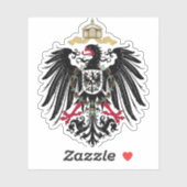 Kleinere wapens van het Duitse Rijk (1871-1918) Sticker (Vel)