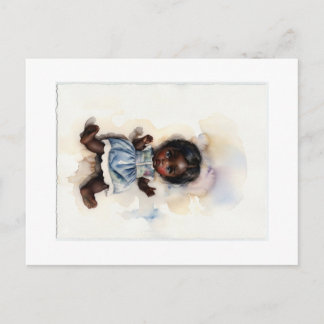 Kleines Herz, große Augen: Ein Hauch Nostalgie  Briefkaart