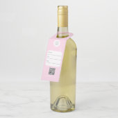 Kleinhandelslogo Fles Hanger Labels (Schuin)