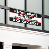 Kleinhandelsruimte aanpassen voor de uitsparing va spandoek (Buitenkant Gebouw)