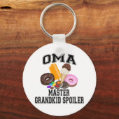 Kleinkind Bederf Oma Sleutelhanger (Voorkant)