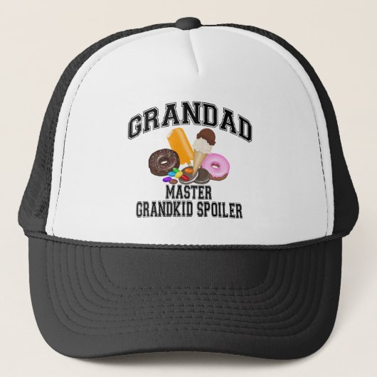 Kleinkind Bederft Opa Trucker Pet (Voorkant)