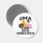 Kleinkind Bederver Oma Magneet (Voorkant / Achterkant)