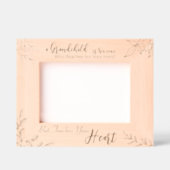 Kleinkind liefde gegraveerd raakt je hart Lijst (Voorkant)