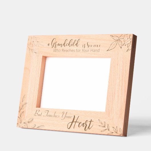 Kleinkind liefde gegraveerd raakt je hart Lijst (Links)