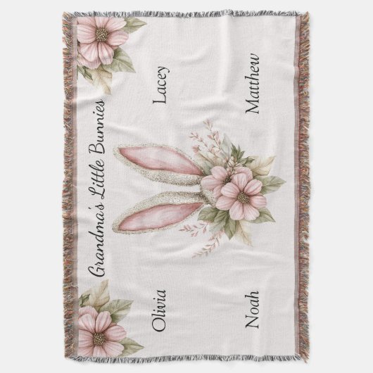 Kleinkind paasdeken deken (Voorkant Verticaal)