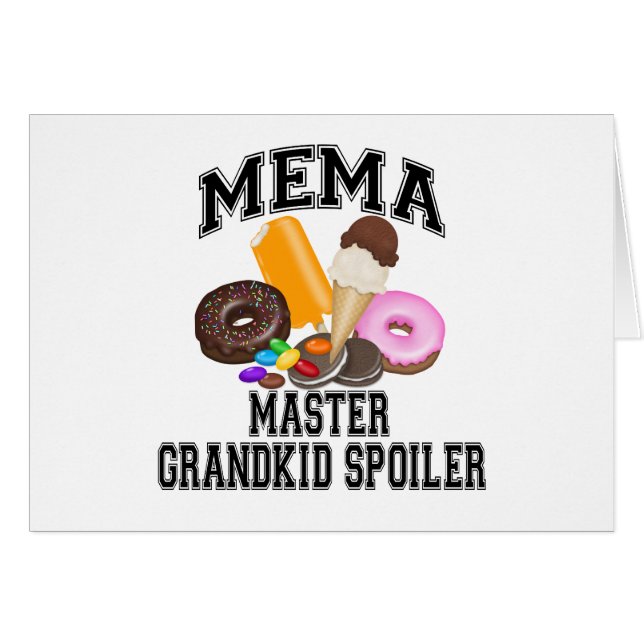 Kleinkind Spoiler Oma (Voorkant Horizontaal)