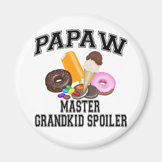 Kleinkind Spoiler Papaw Magneet (Voorkant)