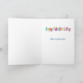 Kleinkind Valentijnsdag Dinosaurus Kaart (Binnen)