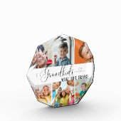 Kleinkinderen collage voor oma cadeau fotoblokken (Links)