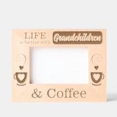 Kleinkinderen en koffie gegraveerde lijstjes (Voorkant)