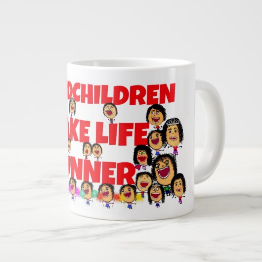 Kleinkinderen Expressies Grote Koffiekop (Voorkant rechts)