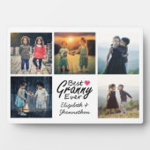 Kleinkinderen Fotocollage Beste oma ooit Gift Fotoplaat (voorkant)