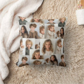 Kleinkinderen fotocollage kussen (Deken)