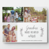 Kleinkinderen fotocollage oma fotoplaat (Voorkant)