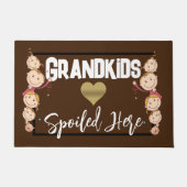 Kleinkinderen hebben hier doormat gesproken deurmat (Voorkant)