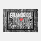 Kleinkinderen hebben hier doormat gesproken deurmat (Voorkant)