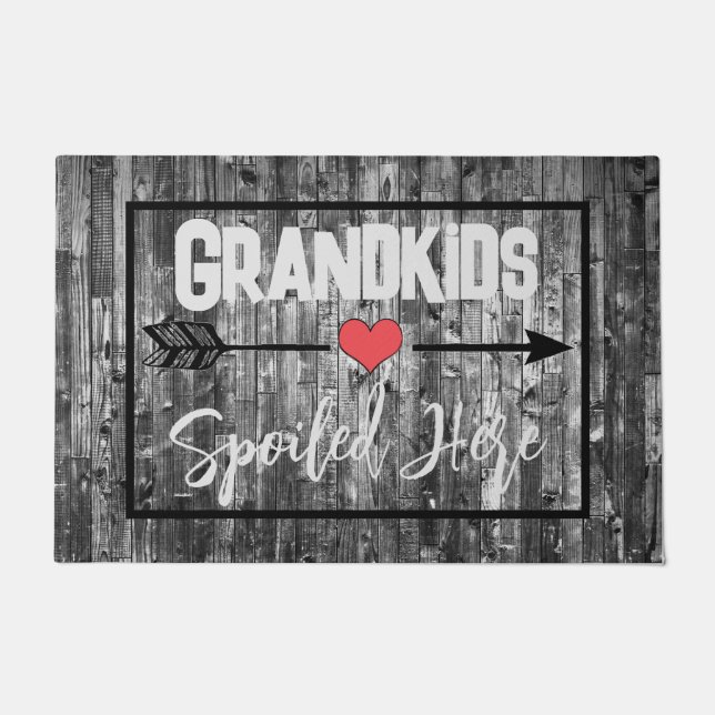 Kleinkinderen hebben hier doormat gesproken deurmat (Voorkant)