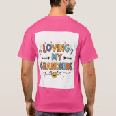 Kleinkinderen koesteren: hartverwarmende fotocadea t-shirt (Achterkant)