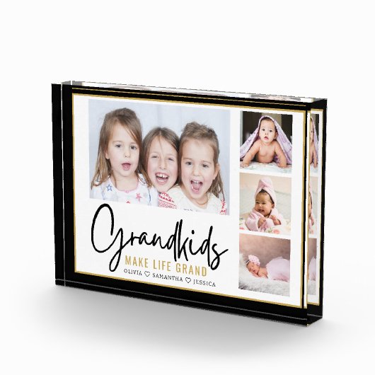 Kleinkinderen maken het leven Grand 4 Afbeelding g Fotoblokken (Rechts)