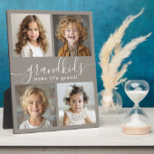 Kleinkinderen maken het leven Grand 4 Photo Collag Fotoplaat (Zijkant)