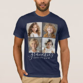 Kleinkinderen maken het leven Grand 4 Photo Collag T-shirt (Voorkant)