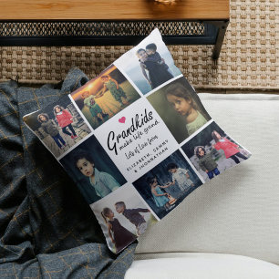 Kleinkinderen maken het leven Grand 8 Custom Photo Kussen