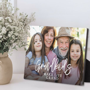 Kleinkinderen maken het leven grand foto fotoplaat