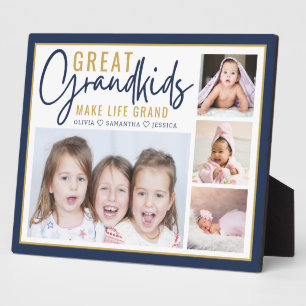 Kleinkinderen maken het leven grand Foto van overg Fotoplaat