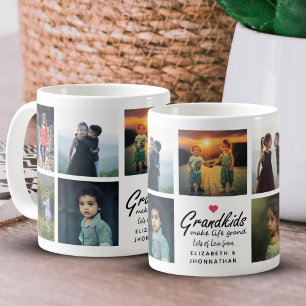 Kleinkinderen maken het leven Grand Multi Photo Co Koffiemok