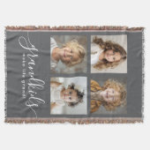 Kleinkinderen Maken Het Leven Grand Photo Collage Deken (Voorkant)