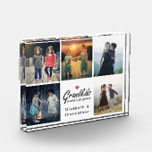 Kleinkinderen maken het leven Grand Pink Heart Fot Fotoblokken (Links)