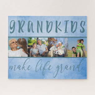 Kleinkinderen maken het leven grandioos 4 foto col legpuzzel