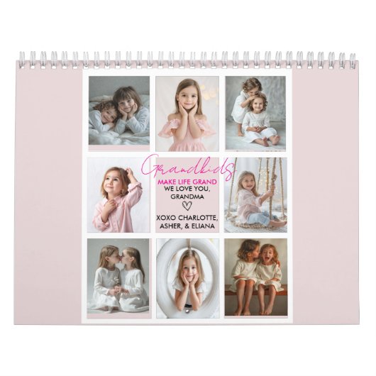 Kleinkinderen Maken Het Leven Grootmoeder 8-Foto C Kalender (Hoes)