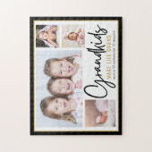 Kleinkinderen maken het leven Grootouders 4 Foto Legpuzzel (Verticaal)