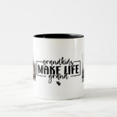 Kleinkinderen maken het leven grote koffie mok (Center)