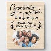 Kleinkinderen maken het leven meer Grand Custom Fa Fotoplaat (Voorkant)