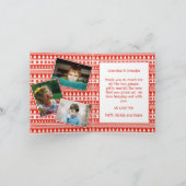 Kleinkinderen Opa Oma Foto Prettig Kerstfeest Kaart (Binnen)