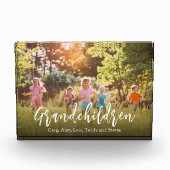 Kleinkinderen Schattige Quote Elegant Script Fotoblokken (Voorkant)