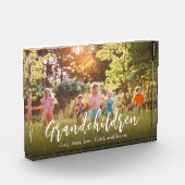 Kleinkinderen Schattige Quote Elegant Script Fotoblokken (Links)