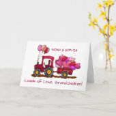 Kleinkinderen Valentijnsdag Loads of Love Heats Kaart (Gele Bloem)