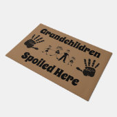 Kleinkinderen verwend hier deurmat (Schuin)